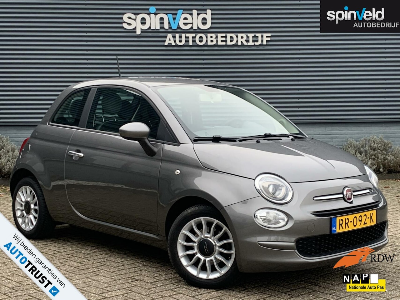 Fiat 500 - 0.9 TwinAir Turbo Popstar Bj`18 NAP NL Airco LED Elekpakket - AutoWereld.nl