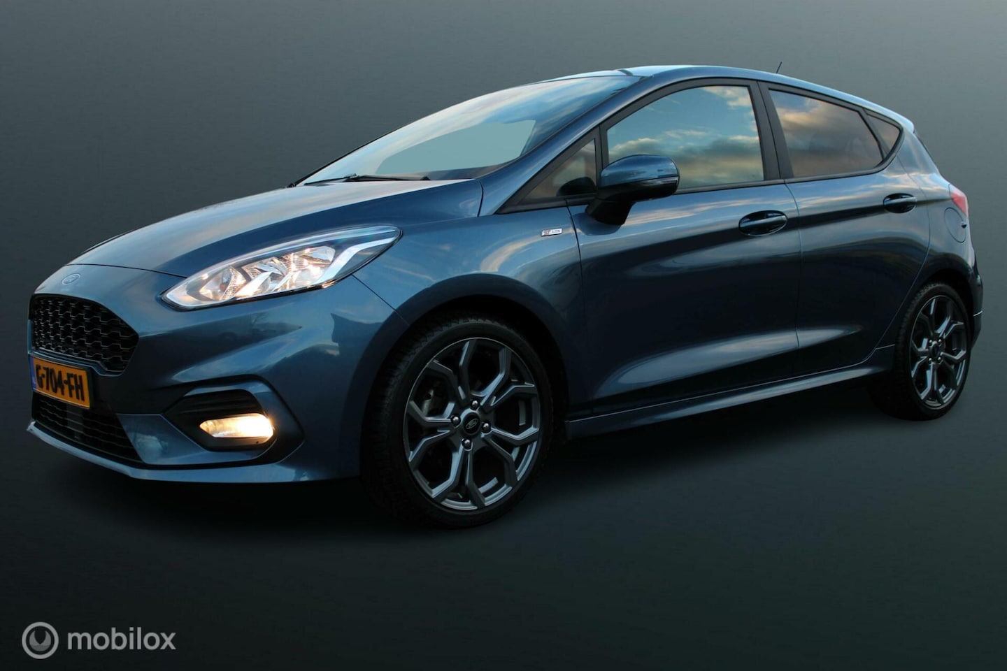 Ford Fiesta - 1.0 EcoBoost ST-Line 1.0 EcoBoost ST-Line, Clima, Navi, App connect, Pdc, Donker glas, Cruise - AutoWereld.nl