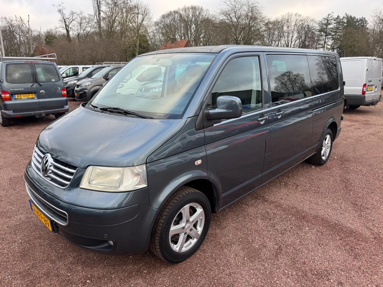 Volkswagen Transporter - 2.5 TDI Dubbel Cabine / 2 Schuifdeuren van 1e Eigenaar - AutoWereld.nl