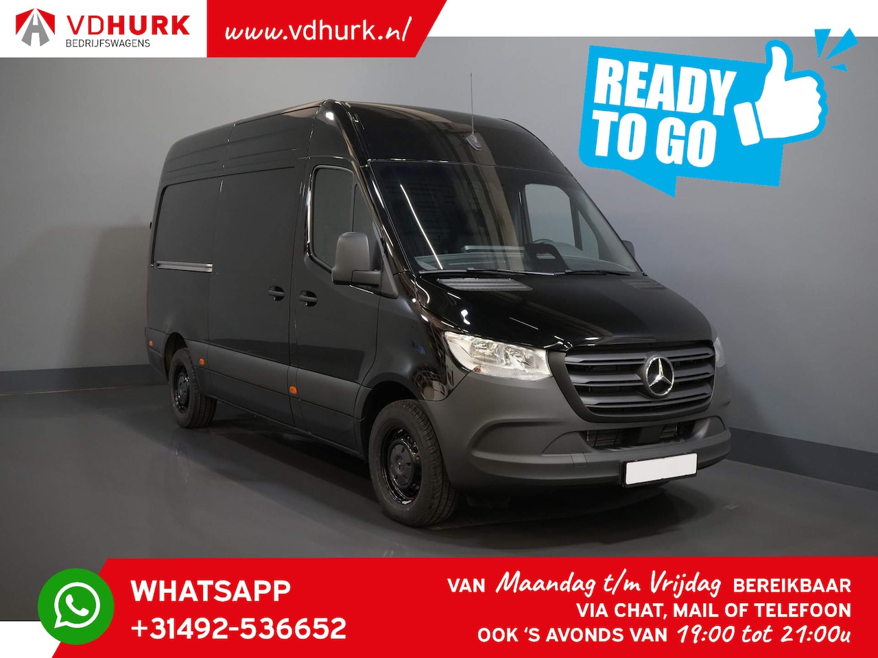 Mercedes-Benz Sprinter - 317 CDI Aut. L2H2 Facelift/ 3.5t Trekverm./ Betimmerd/ Camera/ Cruise/Trekhaak/ Opstap/ Ge - AutoWereld.nl