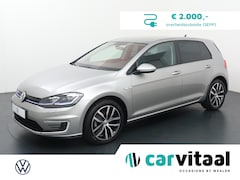 Volkswagen e-Golf - E-DITION | 136 PK | Warmtepomp | Lederen bekleding | Verwarmbare voorstoelen |