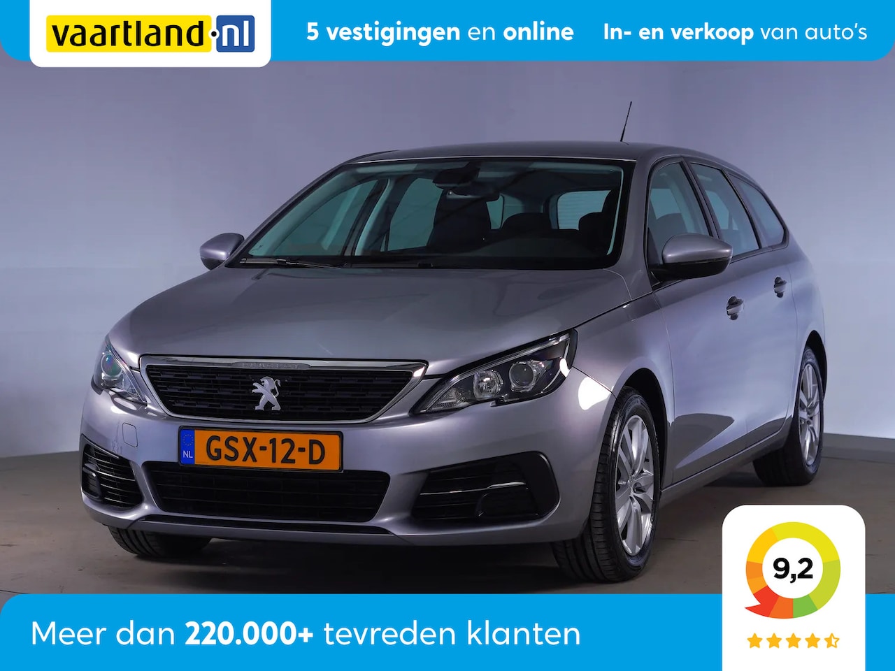 Peugeot 308 - 1.2 PureTech Premium Aut. [ Navigatie Climate Cruise ] - AutoWereld.nl