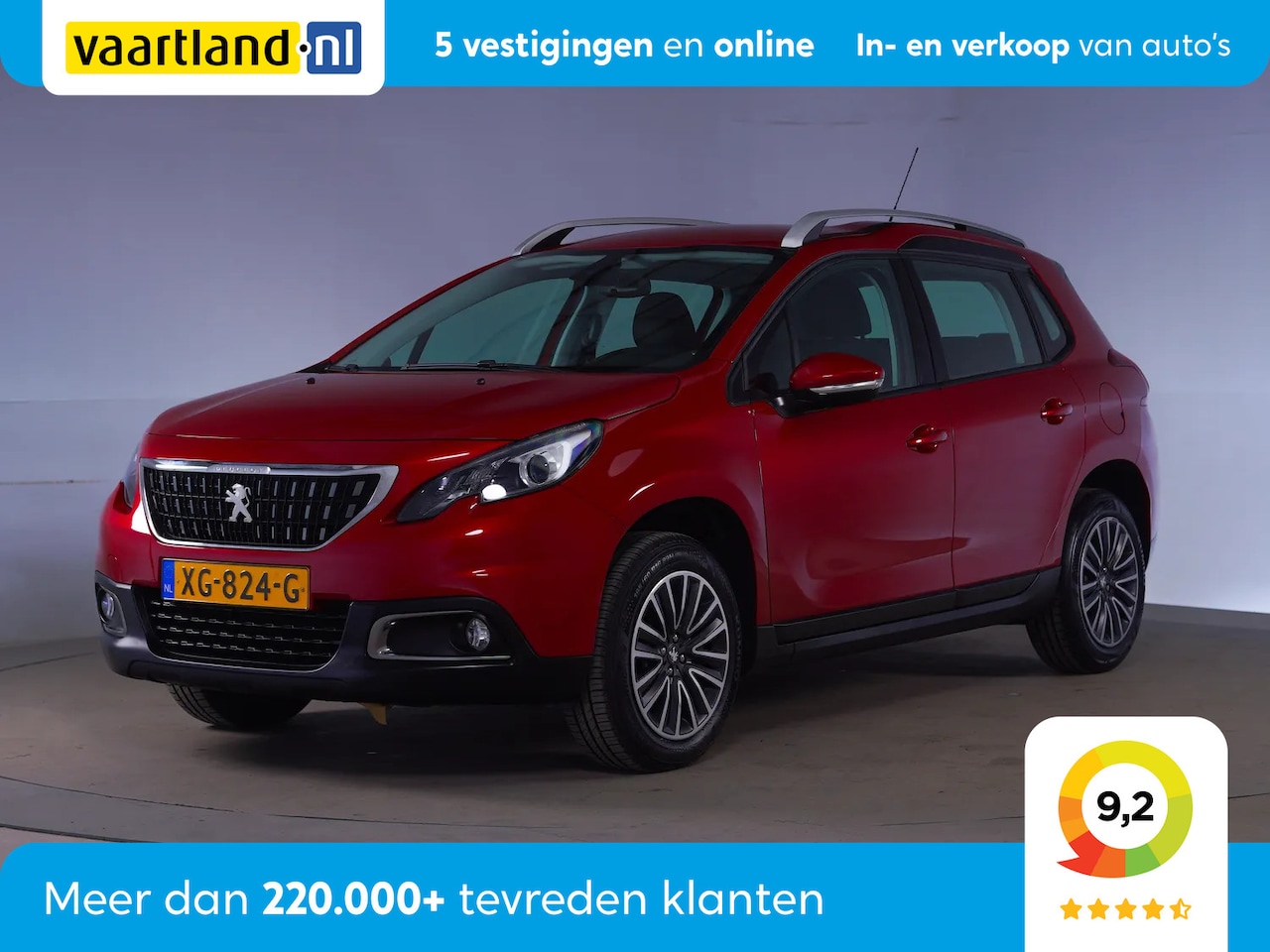 Peugeot 2008 - 1.2 PureTech Blue Lion [ Nav Parkeersensoren DAB ] - AutoWereld.nl