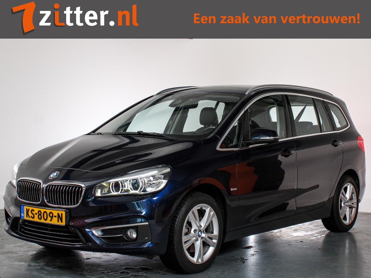 BMW 2-serie Gran Tourer - 218i Luxury 218i Luxury, Automaat, 7-Persoons, Lederen bekleding, Navigatie, - AutoWereld.nl