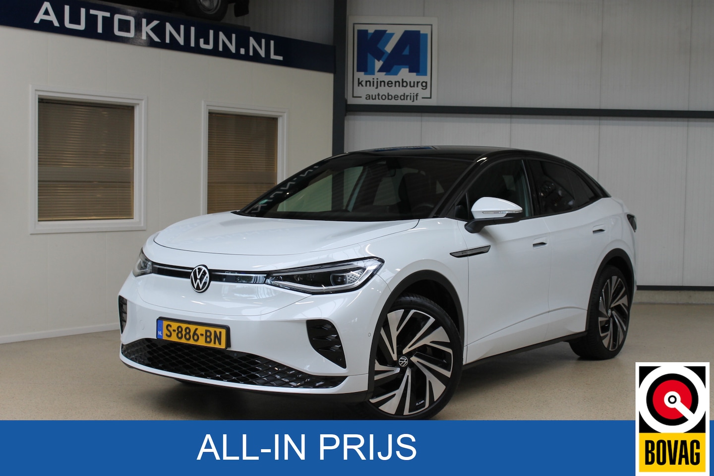 Volkswagen ID.5 - GTX 300pk 77 kWh | NL-auto | 1e Eigenaar | Panoramadak | Warmtepomp | ALL-IN RIJKLAARPRIJS - AutoWereld.nl