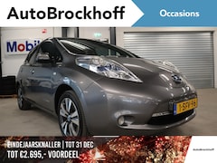 Nissan LEAF - Tekna Solar Panel 6kW snellader Leder | Navi | Stoel- en Stuurverwarming | Climate Control