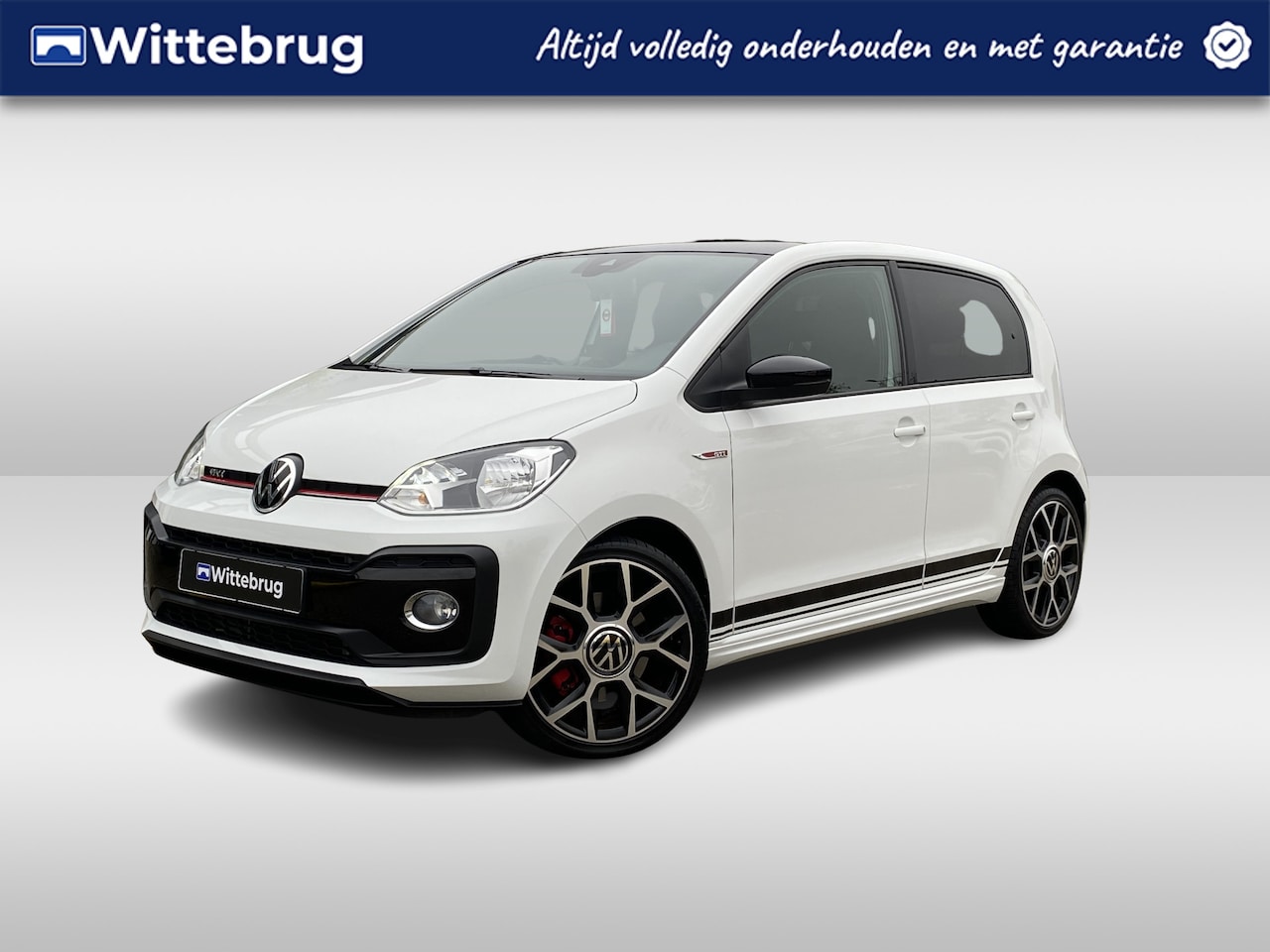 Volkswagen Up! - 1.0 TSI 115pk GTI / Stoelverwarming / Achteruitrijcamera / Clima / Donker Glas/ 17'' LMV V - AutoWereld.nl