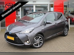 Toyota Yaris - 1.5 Hybrid Executive | Navigatie | Afn.Trekhaak | Half Leder | Lichtmetalen velgen |