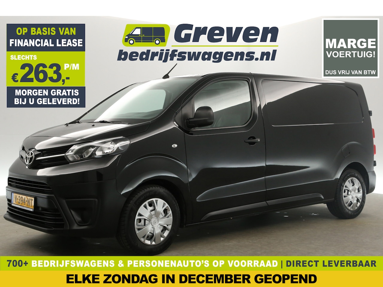 Toyota ProAce - 1.6 D-4D L2H1 Airco Cruisecontrol 3 Persoons Elektrpakket Schuifdeur Trekhaak - AutoWereld.nl