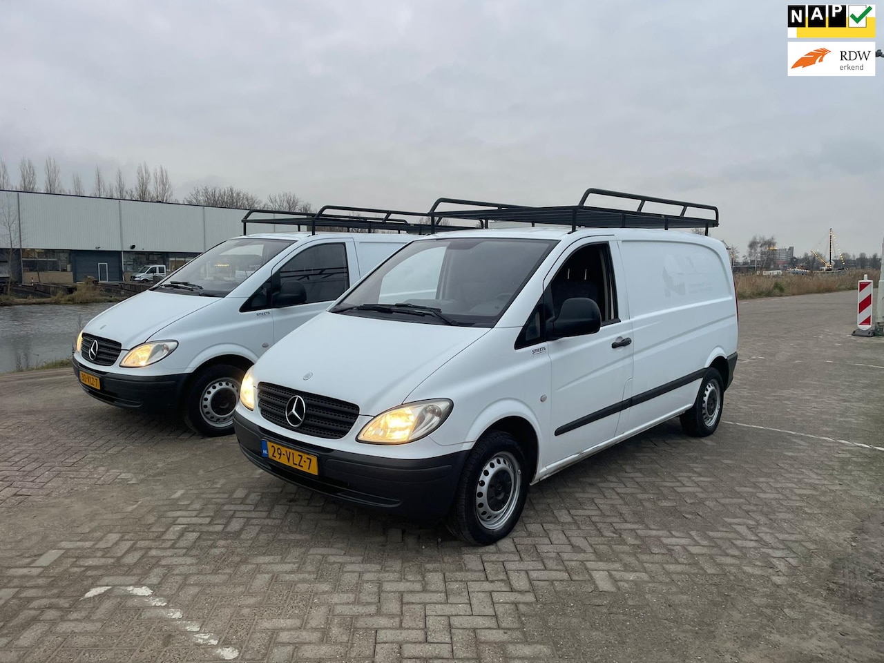 Mercedes-Benz Vito - 109 CDI 320 Amigo!WEINIG KM:118000&127000NAP!EERSTE EIGENAAR!BANDEN GOED!APK:2-2025!IMPERI - AutoWereld.nl