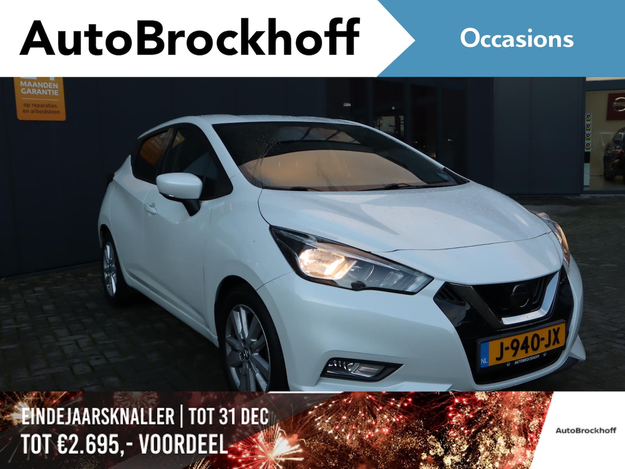 Nissan Micra - 1.0 IG-T N-Connecta | Navigatie | Cruise control | Lichtmetalen velgen | Bluetooth | Parke - AutoWereld.nl