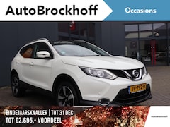 Nissan Qashqai - 1.2 N-Connecta Panorama dak | Trekhaak | Lichtmetalen velgen | Camera's | Navigatie | Crui