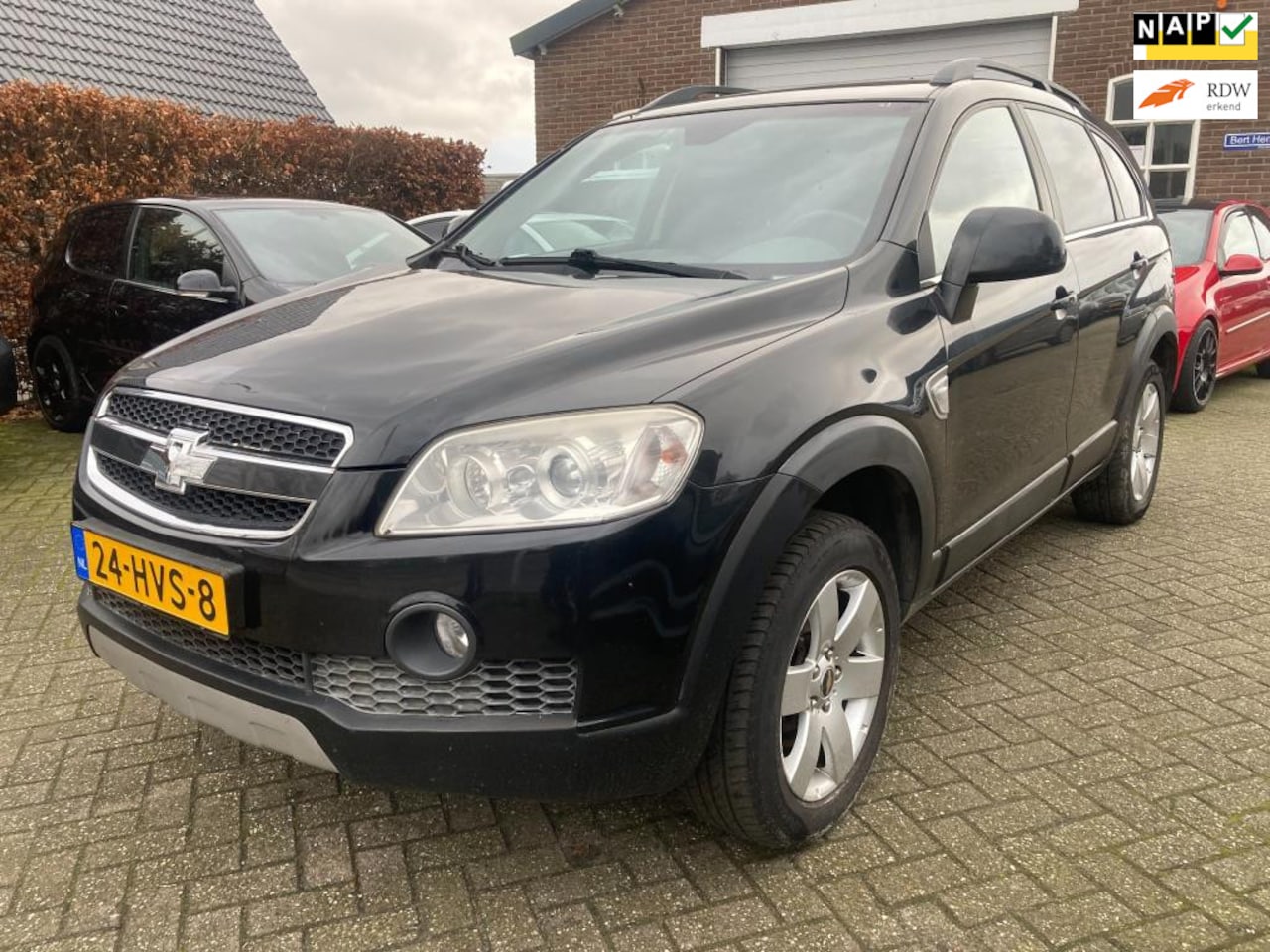 Chevrolet Captiva - 2.4i Executive 7 Persoons, Bj 2009 Clima, Navi, Cruise, Inruil is mogelijk - AutoWereld.nl