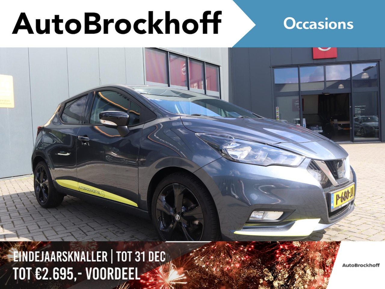 Nissan Micra - 1.0 IG-T Kiiro Lichtmetalen velgen | Cruise control | Climate control | DAB+ - AutoWereld.nl