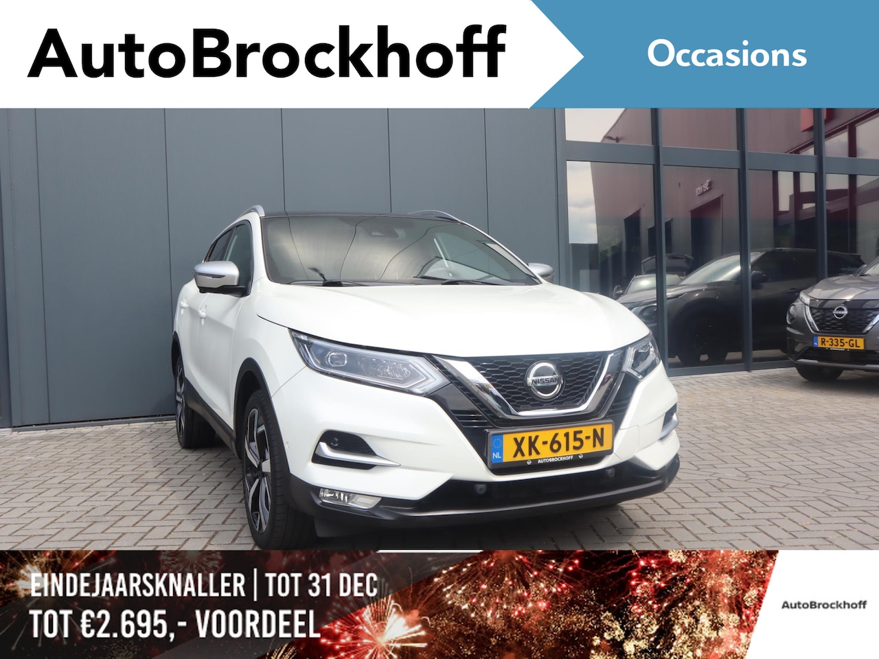 Nissan Qashqai - 1.3 DIG-T Tekna Plus | Navi | Climate | Panoramadak | BOSE | Stoel & Voorruitverwarming | - AutoWereld.nl