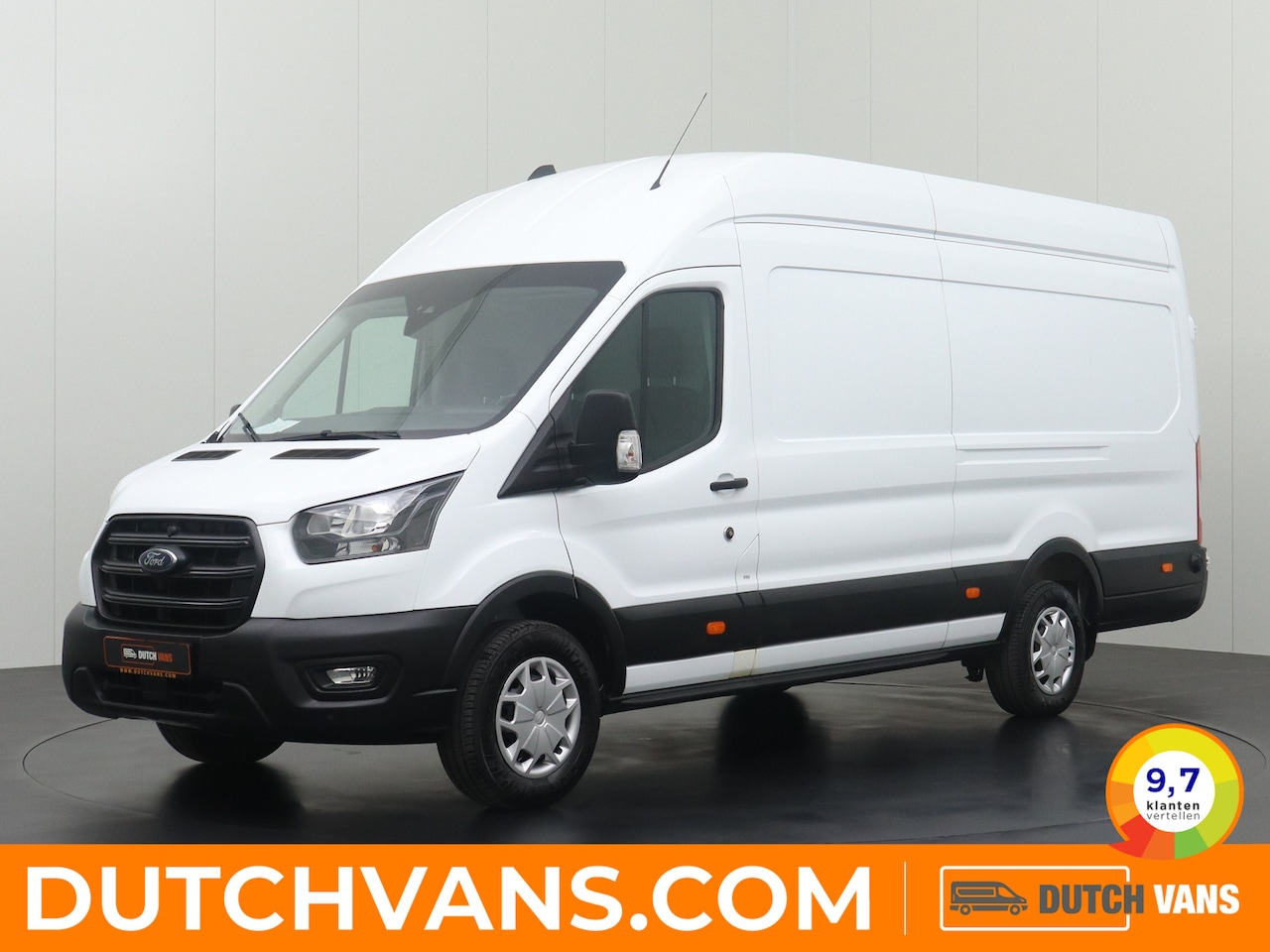 Ford Transit - 2.0TDCI 170PK L4H3 Jumbo | Airco | Camera | Cruise | 3-Persoons | Betimmering - AutoWereld.nl