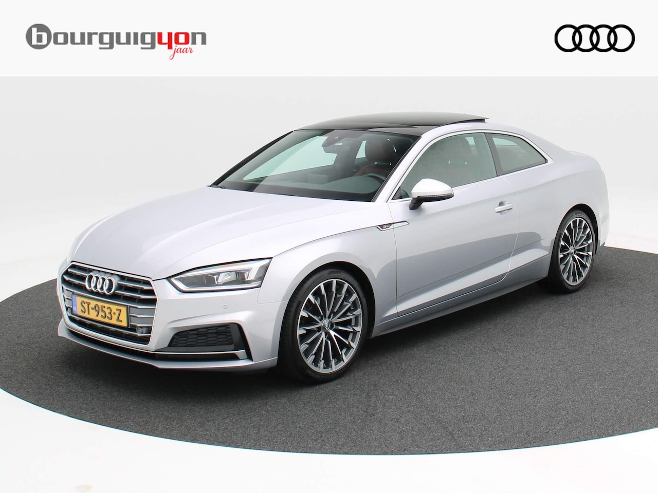 Audi A5 Coupé - 2.0 TFSi 190 Pk Automaat S-Line | Full LED | B&O | Panorama Dak | Camera | Bluetooth | Led - AutoWereld.nl