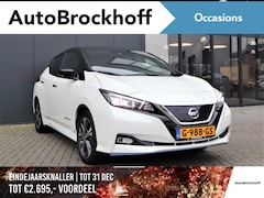 Nissan LEAF - Electric e+ 62kWh Tekna Two Tone | Navi | 4% bijtelling| Climate | Pro Pilot | Leder/Suede