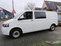 Volkswagen Transporter - 2.0 TDI L2H1 BM DC Airco, Cruise, Trekhaak, 5 persoons