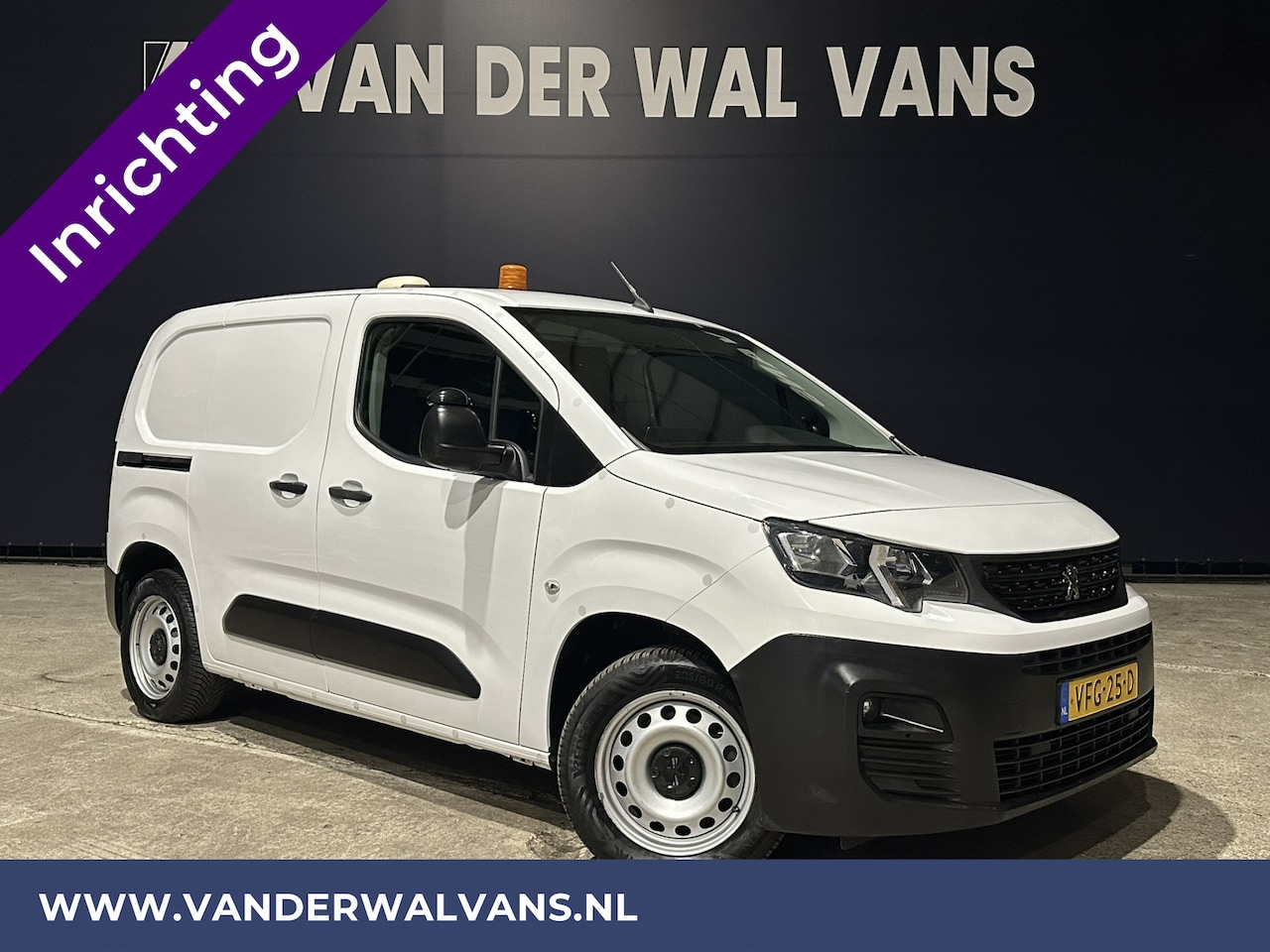 Peugeot Partner - 1.5 BlueHDI 102pk L1H1 inrichting Euro6 Airco | Apple Carplay | Trekhaak | Cruisecontrol A - AutoWereld.nl