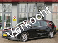 Ford Focus Wagon - 1.0 EcoBoost Titanium Business 125-PK | Clima-Airco | Trekhaak 13p. | Stoel + Stuur Verwar