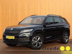 Skoda Kodiaq - 1.5 TSI Sportline Business org. NL-auto trekhaak leer+el+mem+vw camera's digitaal-dashboar