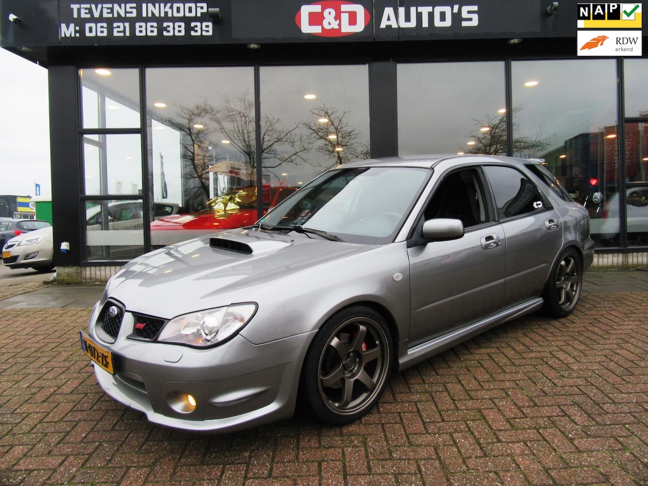 Subaru Impreza Plus - 2.5 WRX 2006 340 PK 15K FACT ALLES OEM TOPST. - AutoWereld.nl