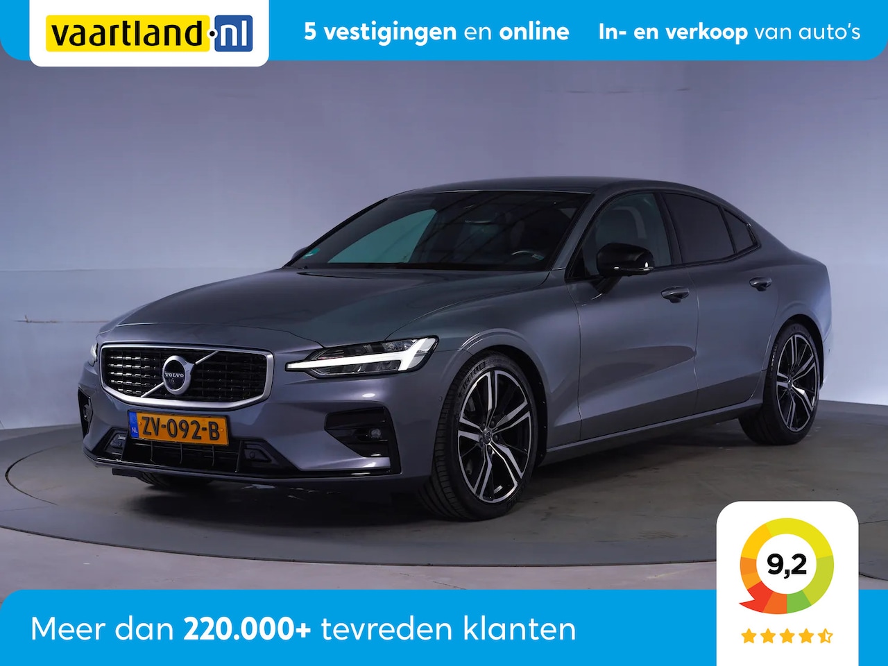 Volvo S60 - 2.0 T4 R-Design Aut. [ Navigatie Camera Leder Full LED ] - AutoWereld.nl