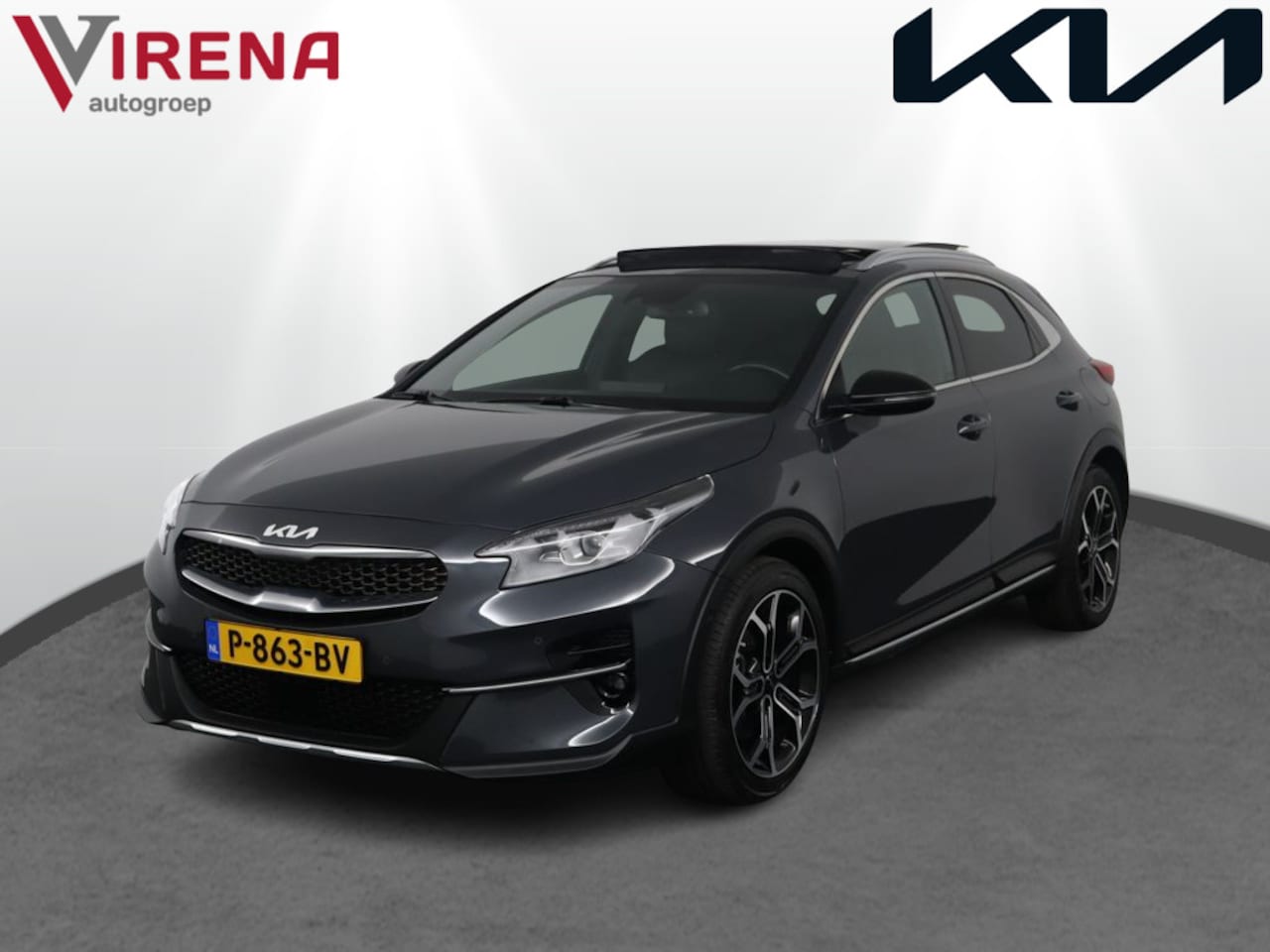 Kia XCeed - 1.5 T-GDI MHEV Black Edition utomaat - glazen schuif-/kanteldak - Cruise control adaptief - AutoWereld.nl