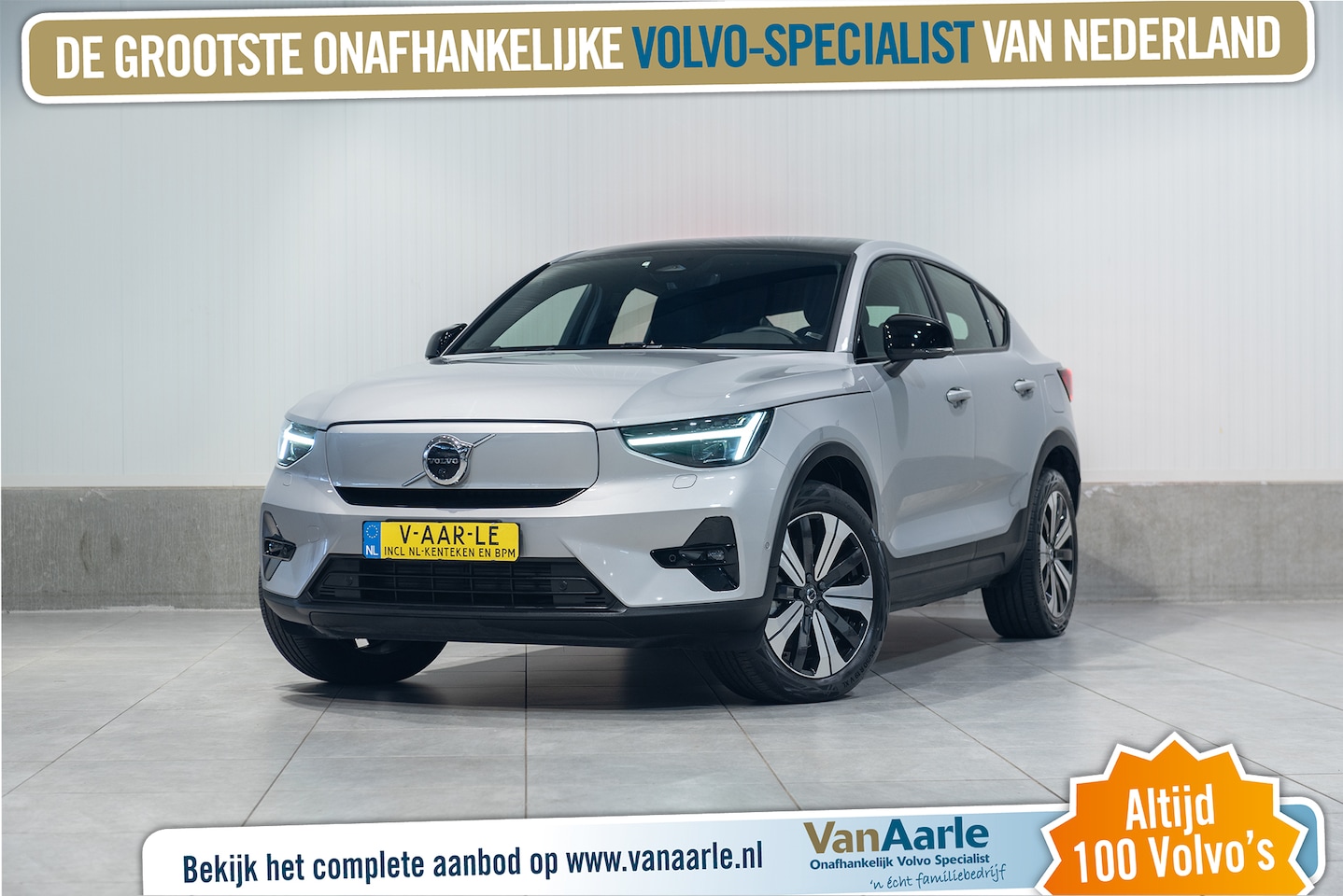 Volvo C40 - Elektrisch Aut. Ultimate 69 kWh Parkeercamera 231pk - AutoWereld.nl