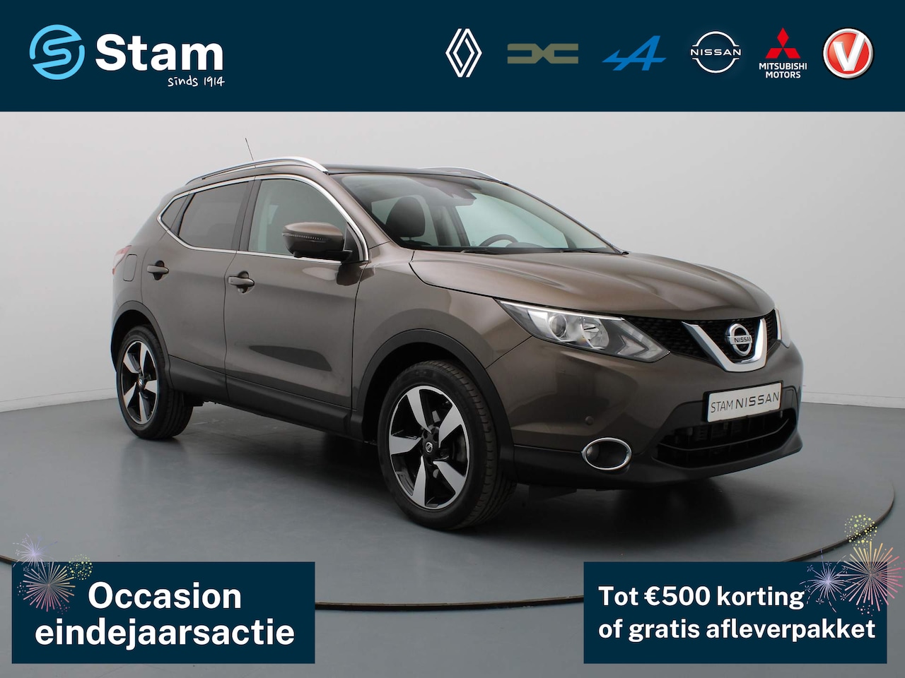 Nissan Qashqai - 116pk Connect Edition AUTOMAAT 360° Camera | Climate | Navi | Panoramadak | Parksens. v+a - AutoWereld.nl