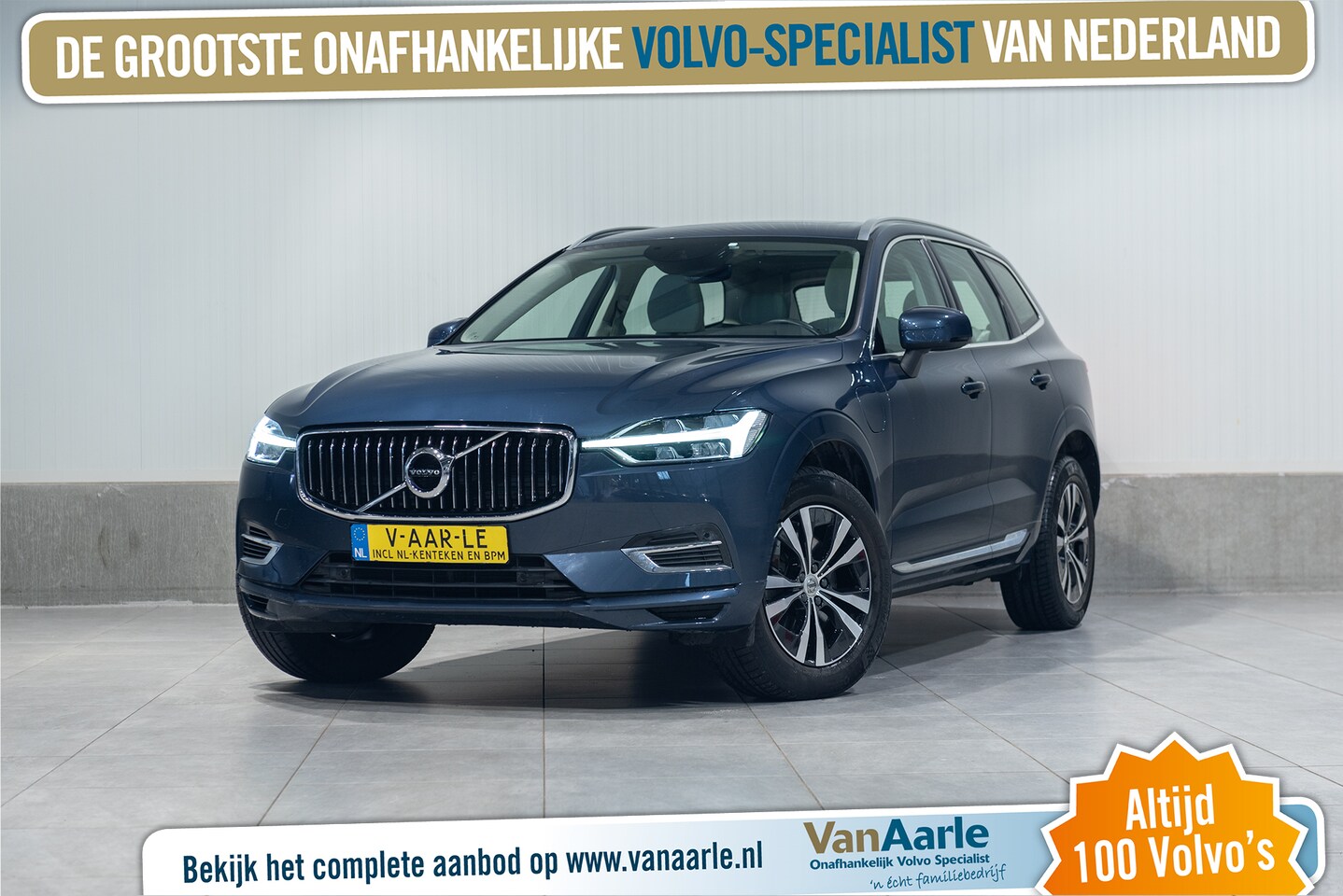 Volvo XC60 - T6 Aut. Inscription Leder Parkeercamera Navigatie 340pk - AutoWereld.nl