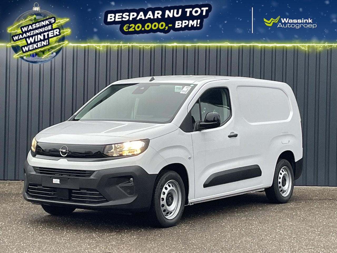 Opel Combo - Cargo GB 1.5 Diesel 100pk S/S L2H1 verhoogd laadvermogen | Pakket Winter | Trekhaak Voorbe - AutoWereld.nl