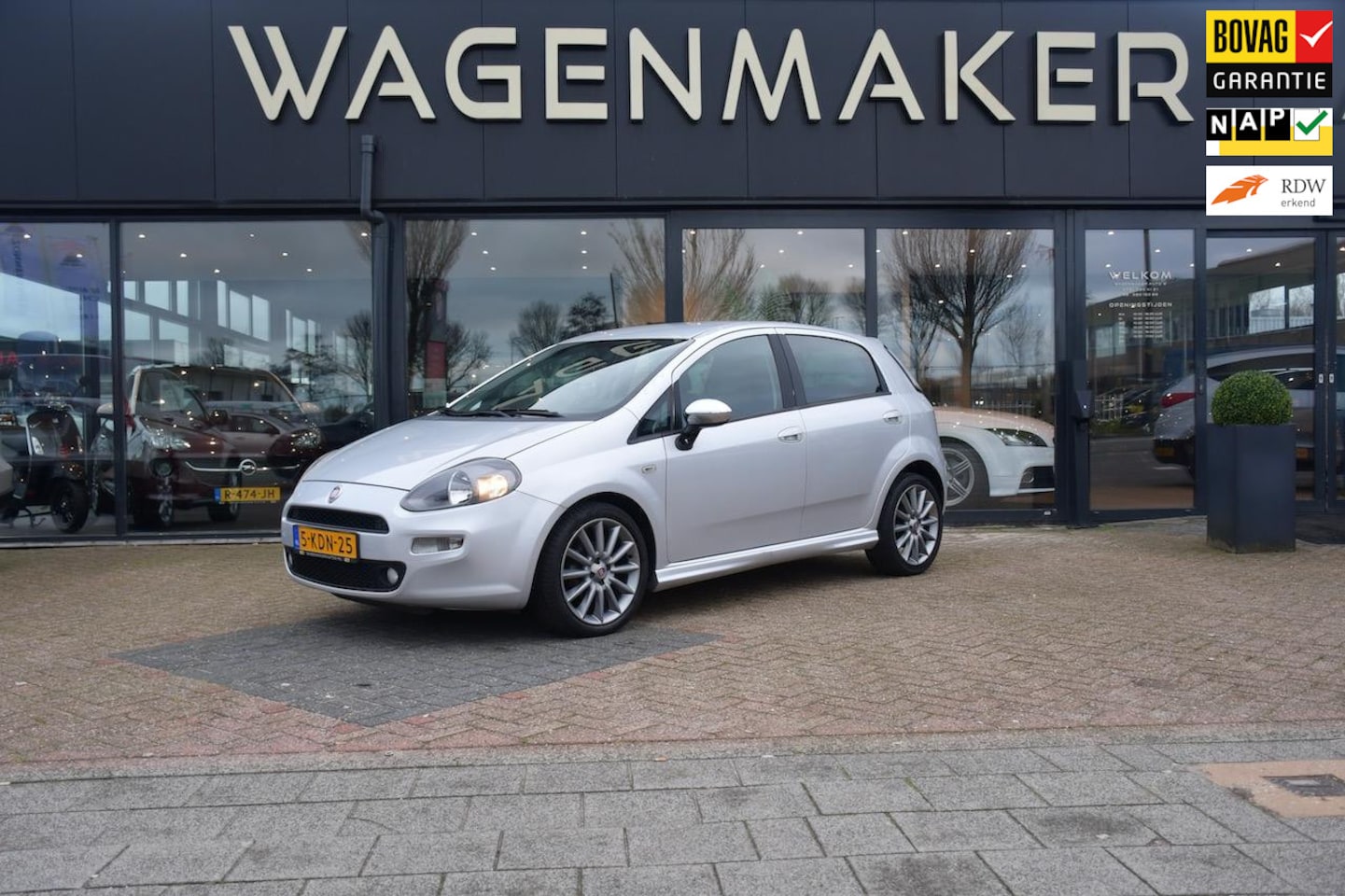 Fiat Punto Evo - 0.9 TwinAir Sport Clima|Cruise|DealerOH - AutoWereld.nl