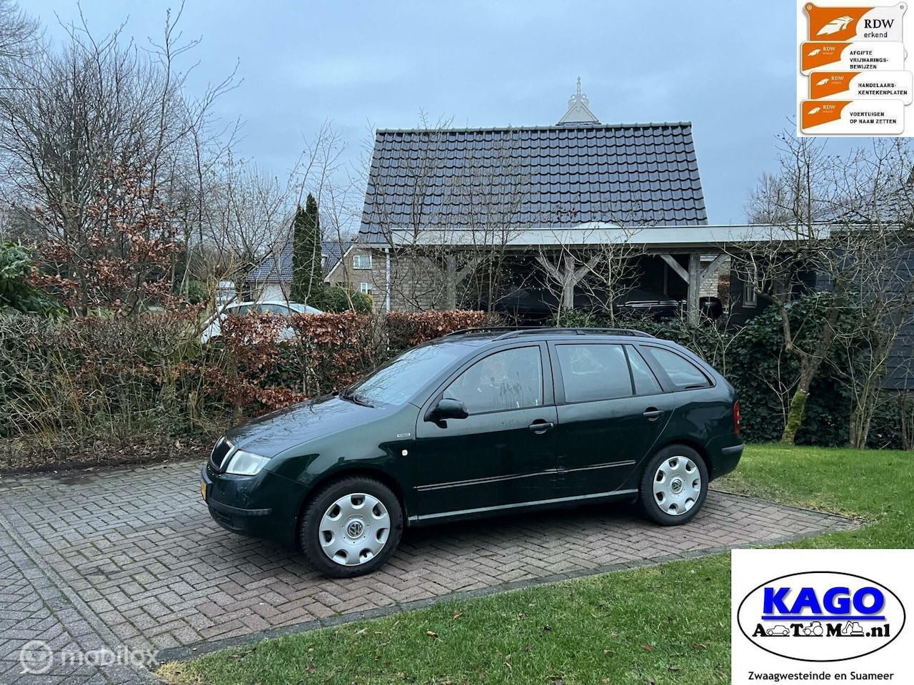 Skoda Fabia Combi - 1.4-16V LPG/G3 Comfort bj 2003 - AutoWereld.nl