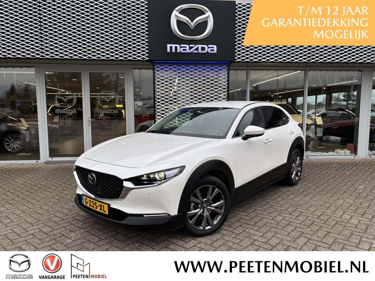 Mazda CX-30 - 2.0 e-SkyActiv-X M Hybrid Luxury AUTOMAAT | DEALERONDERHOUDEN | NL-AUTO | - AutoWereld.nl