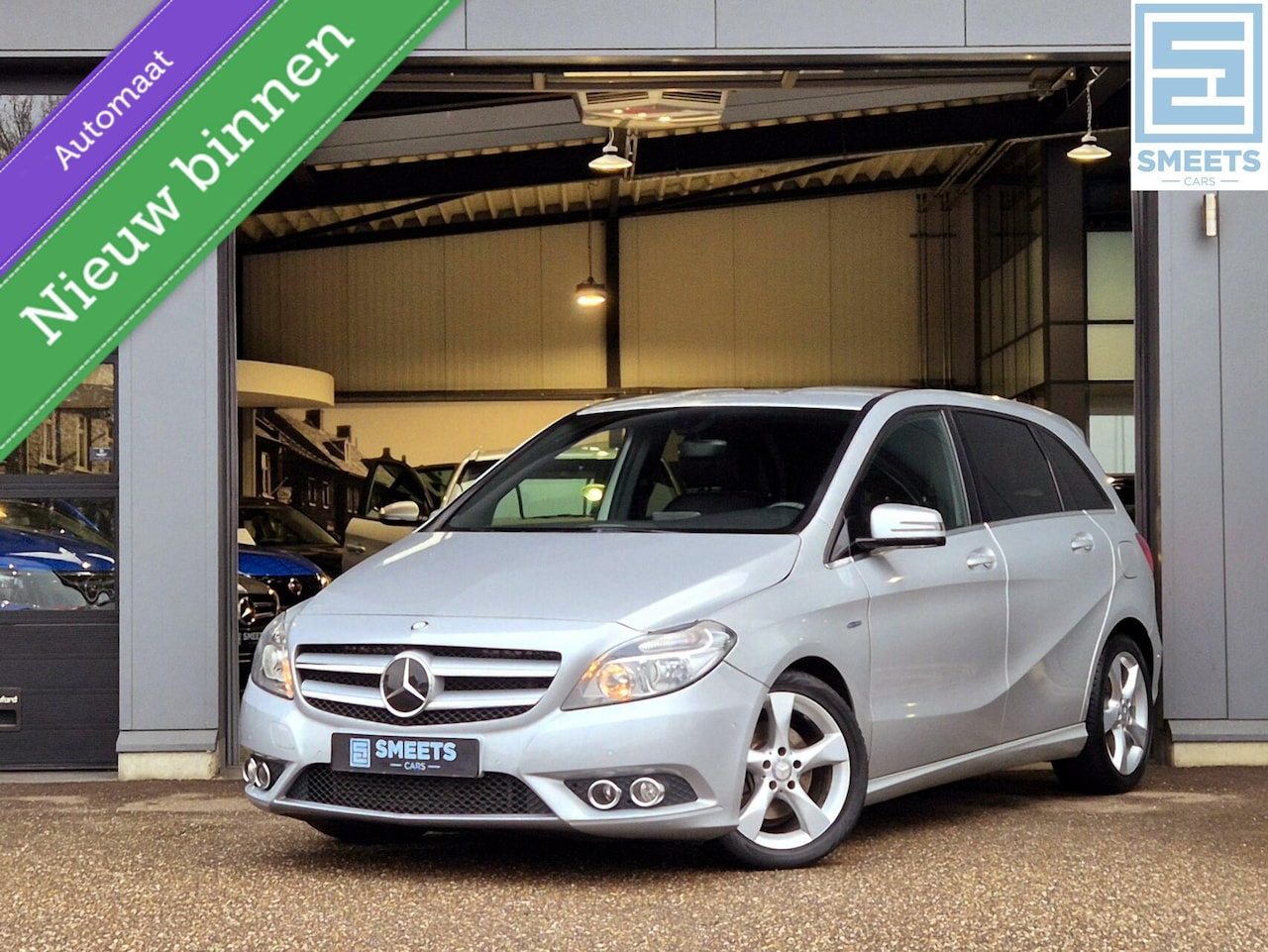 Mercedes-Benz B-klasse - 200 Sport 156PK Automaat |H.Leer|Cam.|Clima - AutoWereld.nl