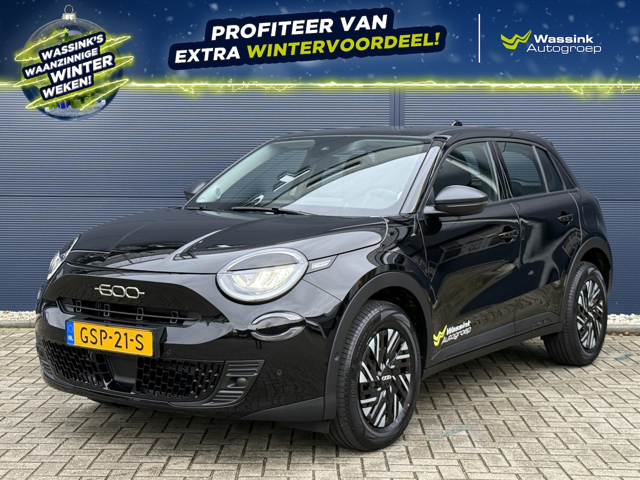 Fiat 600 - 1.2 Hybrid 136pk Aut Urban | Carplay | Camera | Climate control | LED - AutoWereld.nl