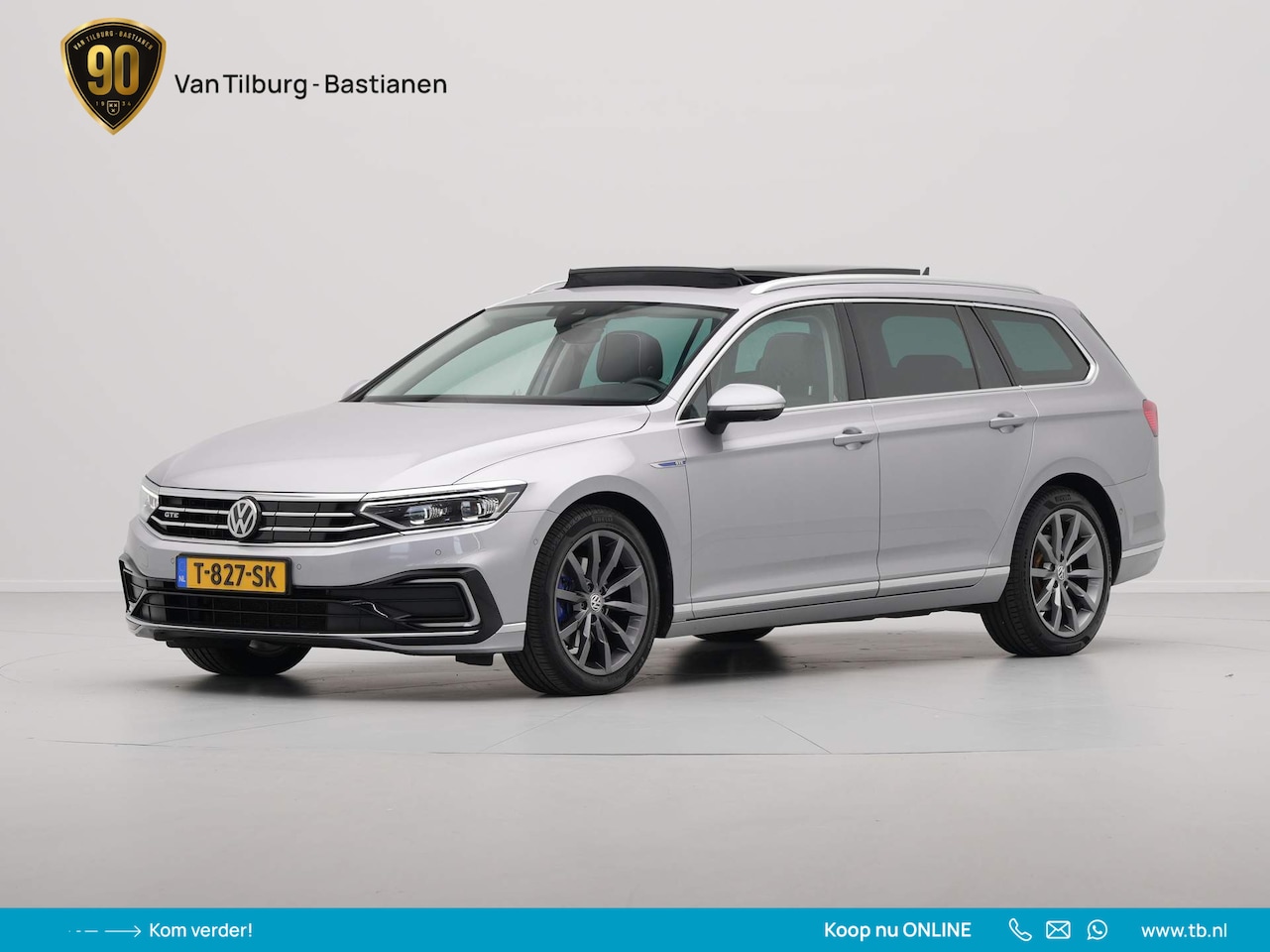 Volkswagen Passat Variant - 1.4 TSI 218pk PHEV GTE Panorama iQ Light Camera Navigatie - AutoWereld.nl