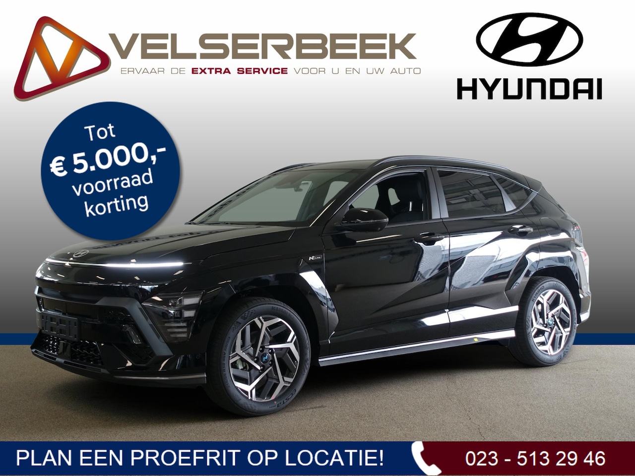 Hyundai Kona - 1.6 GDI HEV N Line * NIEUW DIRECT RIJDEN * - AutoWereld.nl