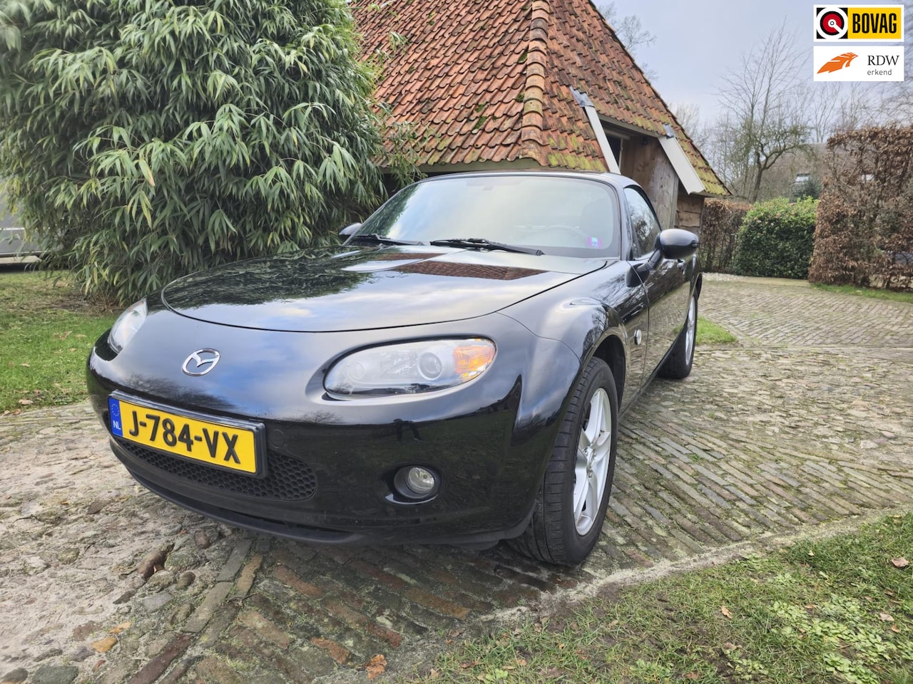 Mazda MX-5 - 1.8 Exclusive-Leer-Stoelverw-Sportuitlaat-Hardtop- - AutoWereld.nl