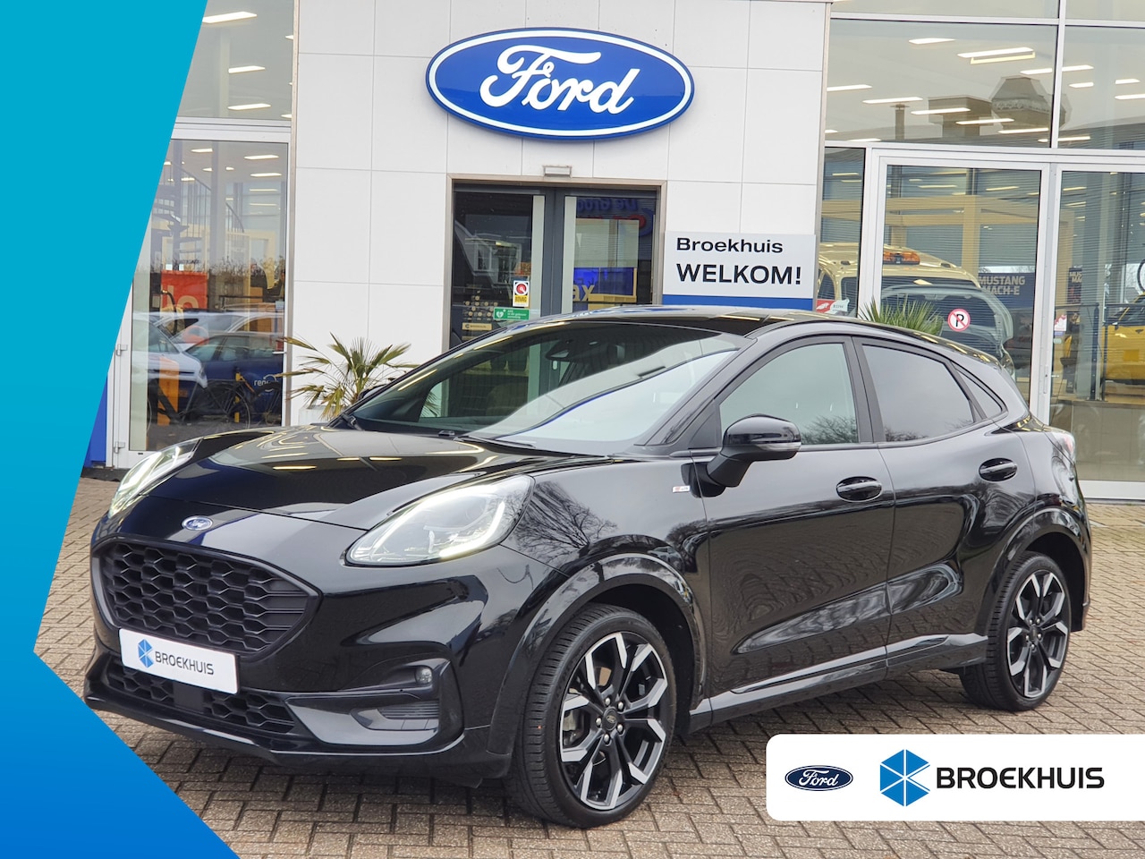 Ford Puma - 1.0 EcoB ST-Line X Automaat Afn. Trekhaak | Winterpack | B&O Sound | Navigatie - AutoWereld.nl