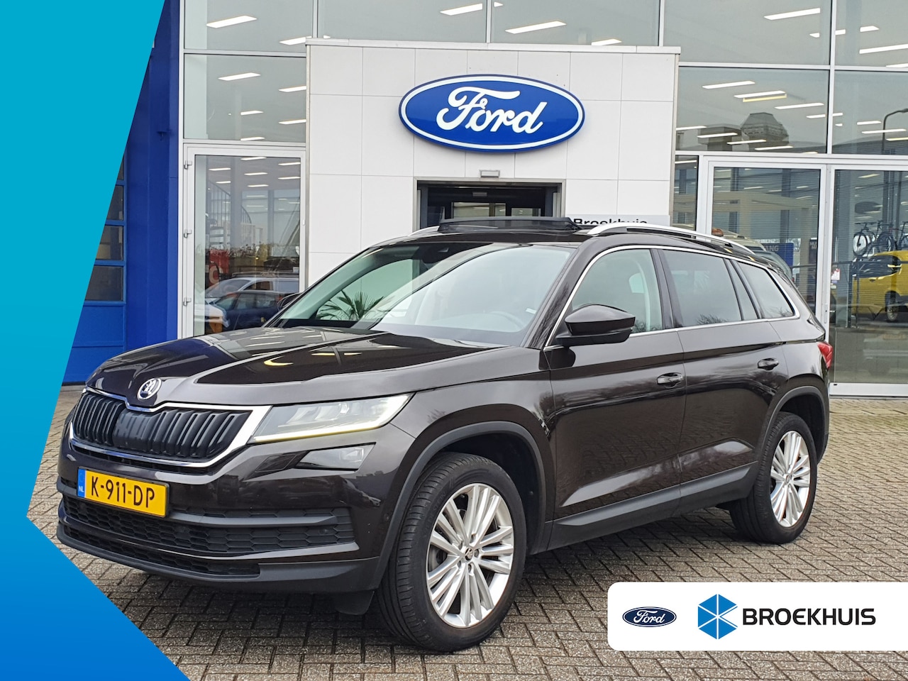 Skoda Kodiaq - 1.5 TSI Automaat 7-Persoons Full Option | Leder | Panorama | Trekhaak | Canton - AutoWereld.nl