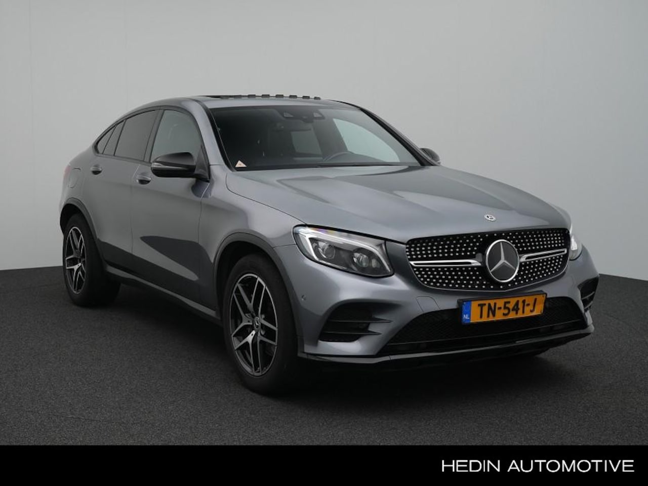 Mercedes-Benz GLC-klasse Coupé - GLC 250 Automaat 4MATIC AMG Line | Nightpakket | Distronic | Schuifdak | Sfeerverlichting - AutoWereld.nl