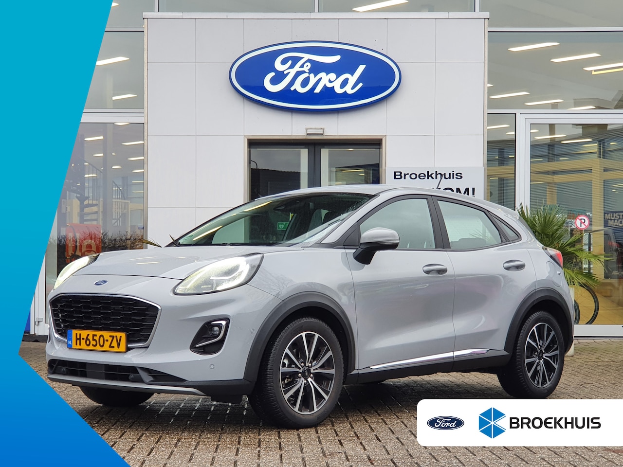 Ford Puma - 1.0 EcoB Hybrid Titanium Navigatie | Winterpack | Massagestoel | Adaptieve Cruise | - AutoWereld.nl