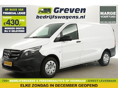 Mercedes-Benz Vito - 114 CDI Lang Marge Automaat Airco Camera Cruise Navi 3 Persoons Elektrpakket Schuifdeur