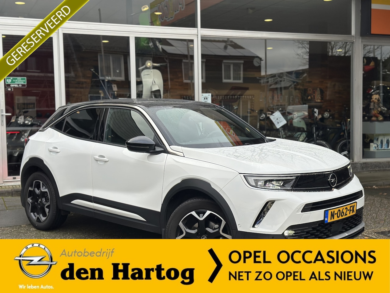 Opel Mokka - 1.2 Turbo Ultimate Automaat Vol Leder/Massage stoel/Led/Trekhaak - AutoWereld.nl