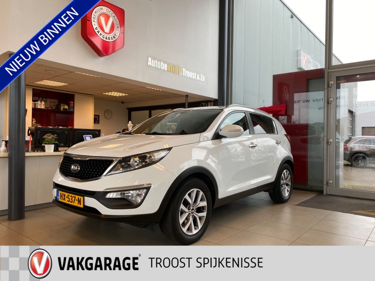 Kia Sportage - 1.6 GDI X-treme DynamicLine 1.6 GDI X-treme DynamicLine,Navigatie,Achteruitrijcamera,Voorstoelen&Achterbank Verwarmd,H - AutoWereld.nl