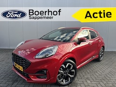 Ford Puma - EcoBoost Hybrid 125 pk ST-Line X | Camera | LED | B&O | Half leer | 18" | Apple Carplay |