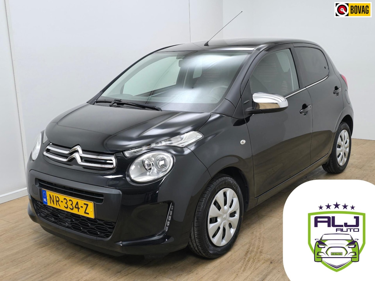 Citroën C1 - Occasion shine uitvoering in kleur zwart | Tweedehands Citroen C1 Shine | Phoneconnect | A - AutoWereld.nl